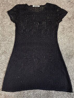 Brentwood Crochet Swim Coverup Small